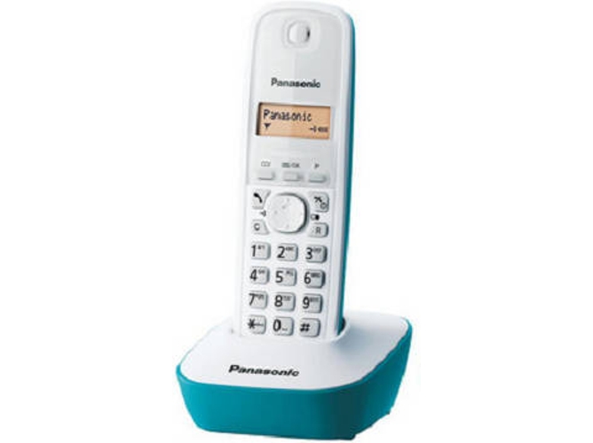 Teléfono fijo PANASONIC KX-TG1611 Azul, blanco