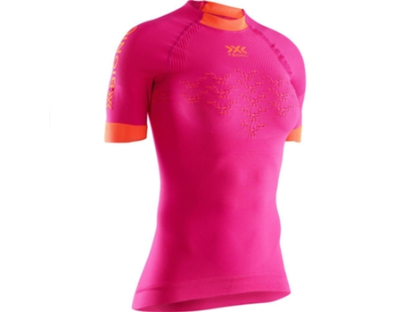 Camiseta de Mujer para Running X-BIONIC The Trick Rosa (M)