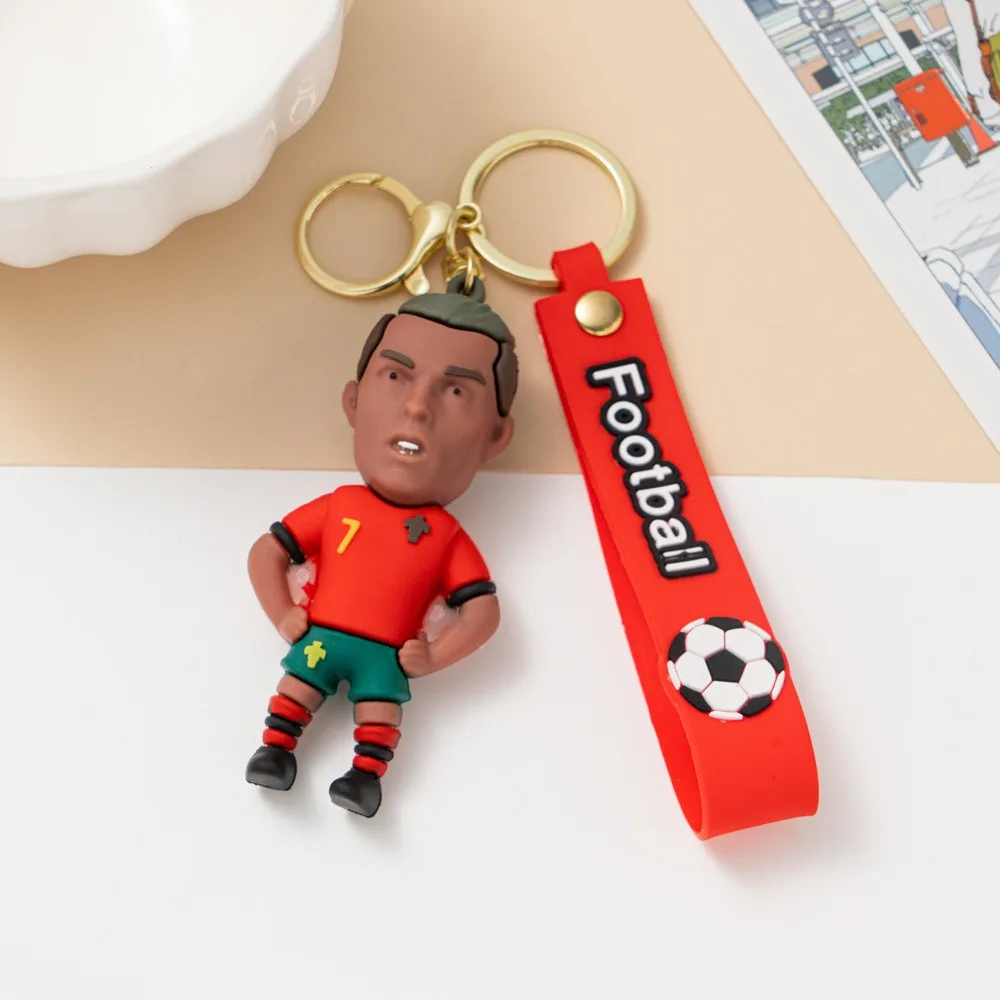 Llaveros, Adornos Y Souvenirs De Figuras De Fútbol De Pvc