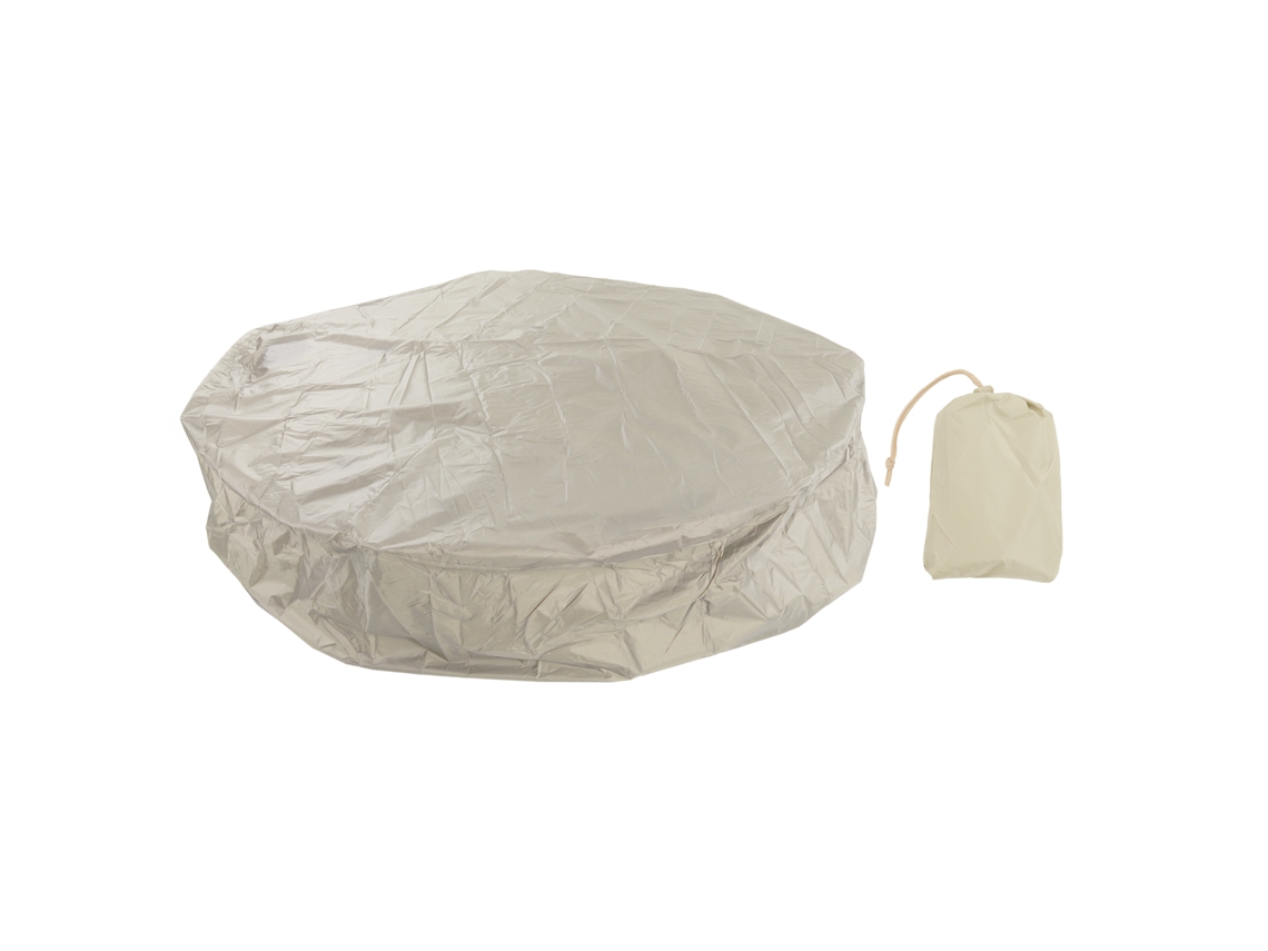 RELAVAEV Capa De Proteção Para Banheira De Exterior Em Poliéster Tafetá Impermeável 190cm Redonda Para Hidromassagem