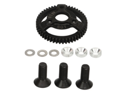 Juego De Engranajes Rectos De Acero Para Coche Rc Traxxas Slash 2wd 1/10 32p 0.8m 50d
