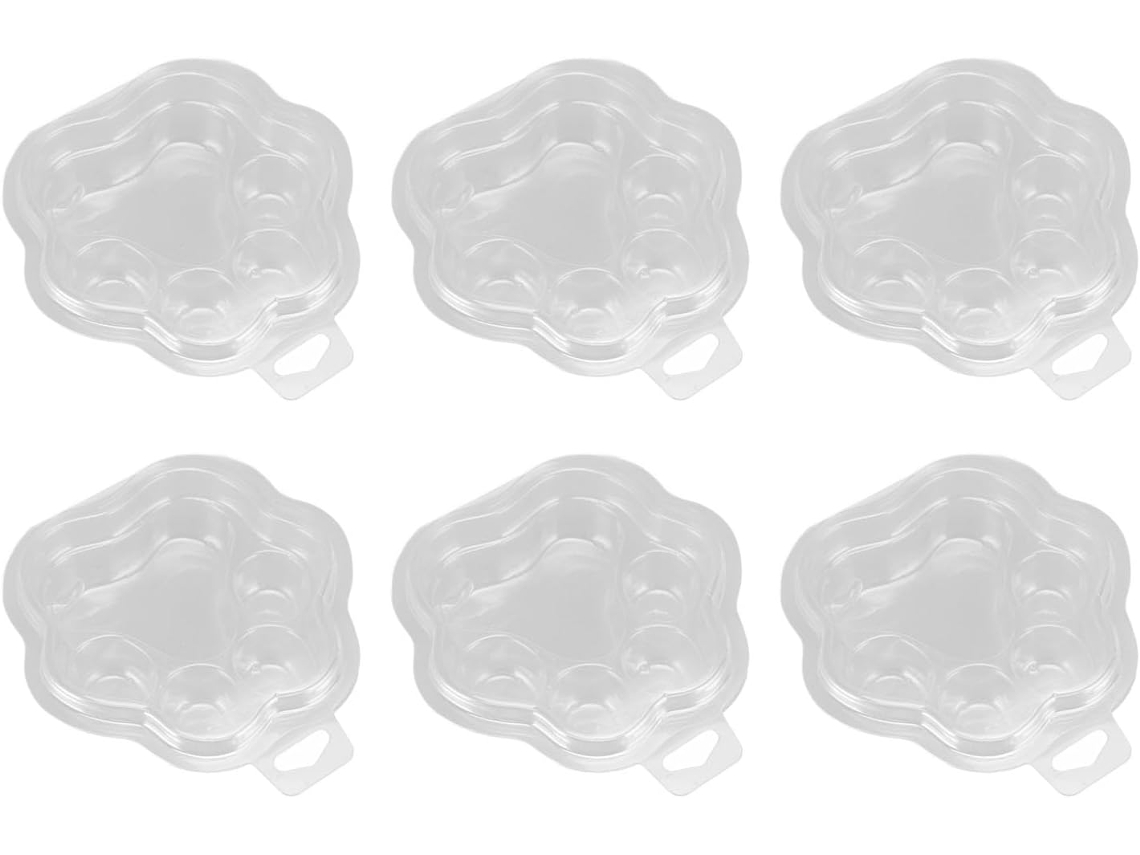 Juego De 25 Recipientes De Pet Transparentes Para Derretir Cera - Para