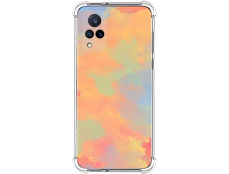 Carcasa Vivo V21 5G TUMUNDOSMARTPHONE Acuarela 08 Multicolor