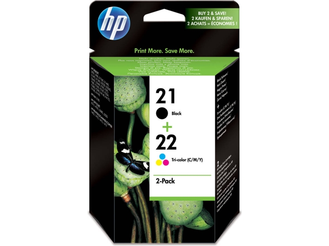 Cartucho de tinta HP 21/22 - SD367AE