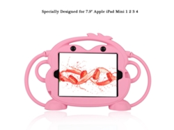 Funda protectora de silicona (resistente a impactos con soporte) para iPad Mini 1/2/3/4 de 7,9 pulgadas.