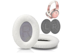 Almohadillas Para Auriculares Bose Qc35/25/15: Repuesto De Piel Sintética, Suave Y Duradera.