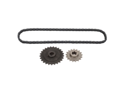Kit De Engranajes Y Cadena T8f 17t Delantero Trasero 116 Eslabones Para Kart, Minimoto, Scooter Ty Rod 33cc 43cc 49cc