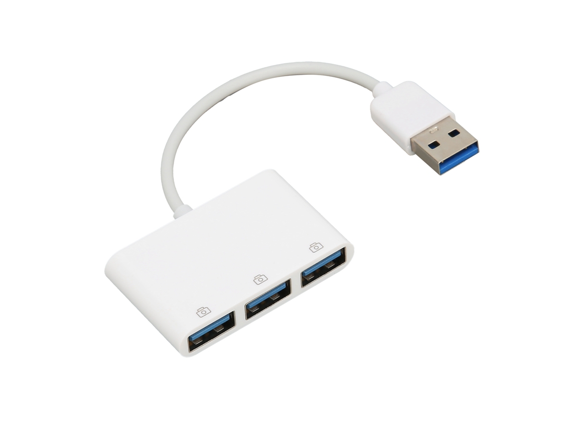 Hub portátil USB 2.0 YHL, ultrafino, compatible, dividido para ordenadores de sobremesa y portátiles.