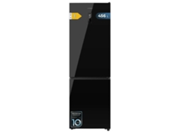Frigorífico combinado Cecotec Bolero Coolmarket Combi 456 Black Glass E Total No Frost, 456 L, Alto 201 cm y Ancho 59,5 cm