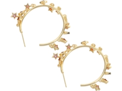 Brincos De Argola Em Formato De Estrela Com Zircônia, Leves E Confortáveis, Para Mulheres. Design Ergonômico.