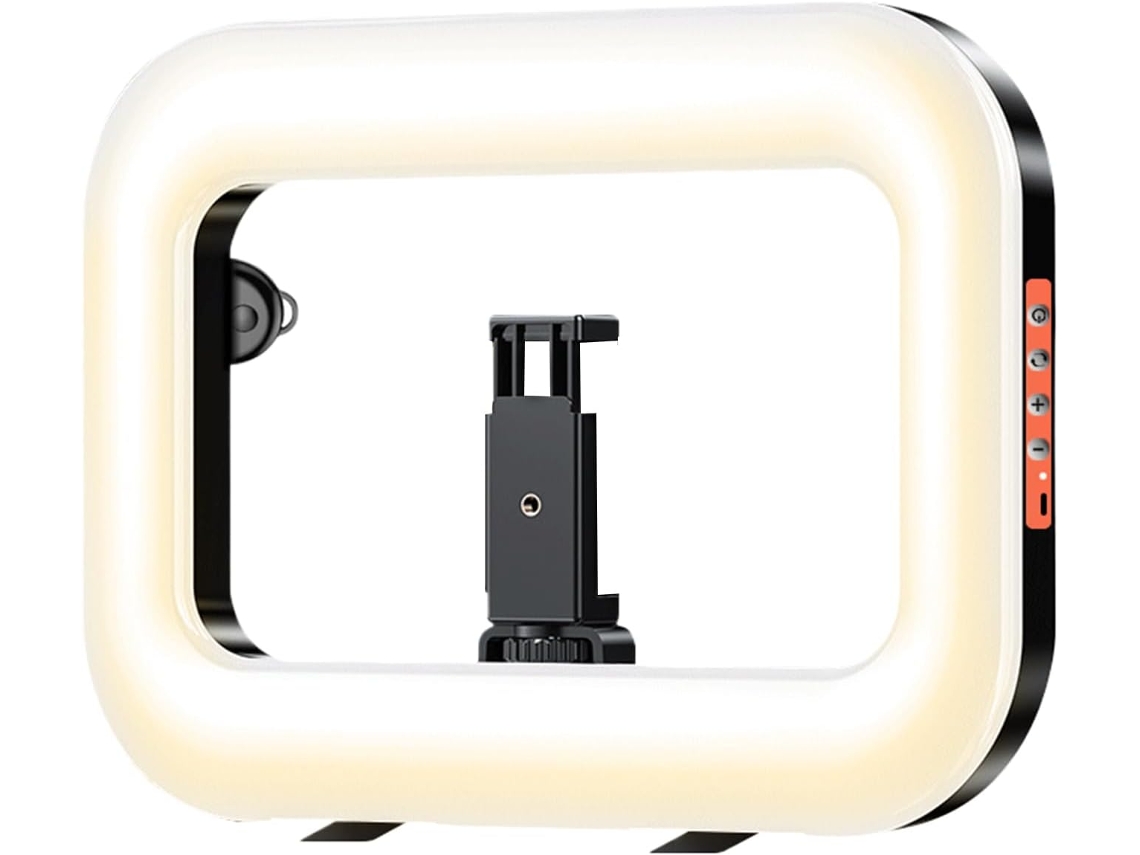 Linterna Para Teléfono Para Grabación De Vídeo | Recargable Y Manual