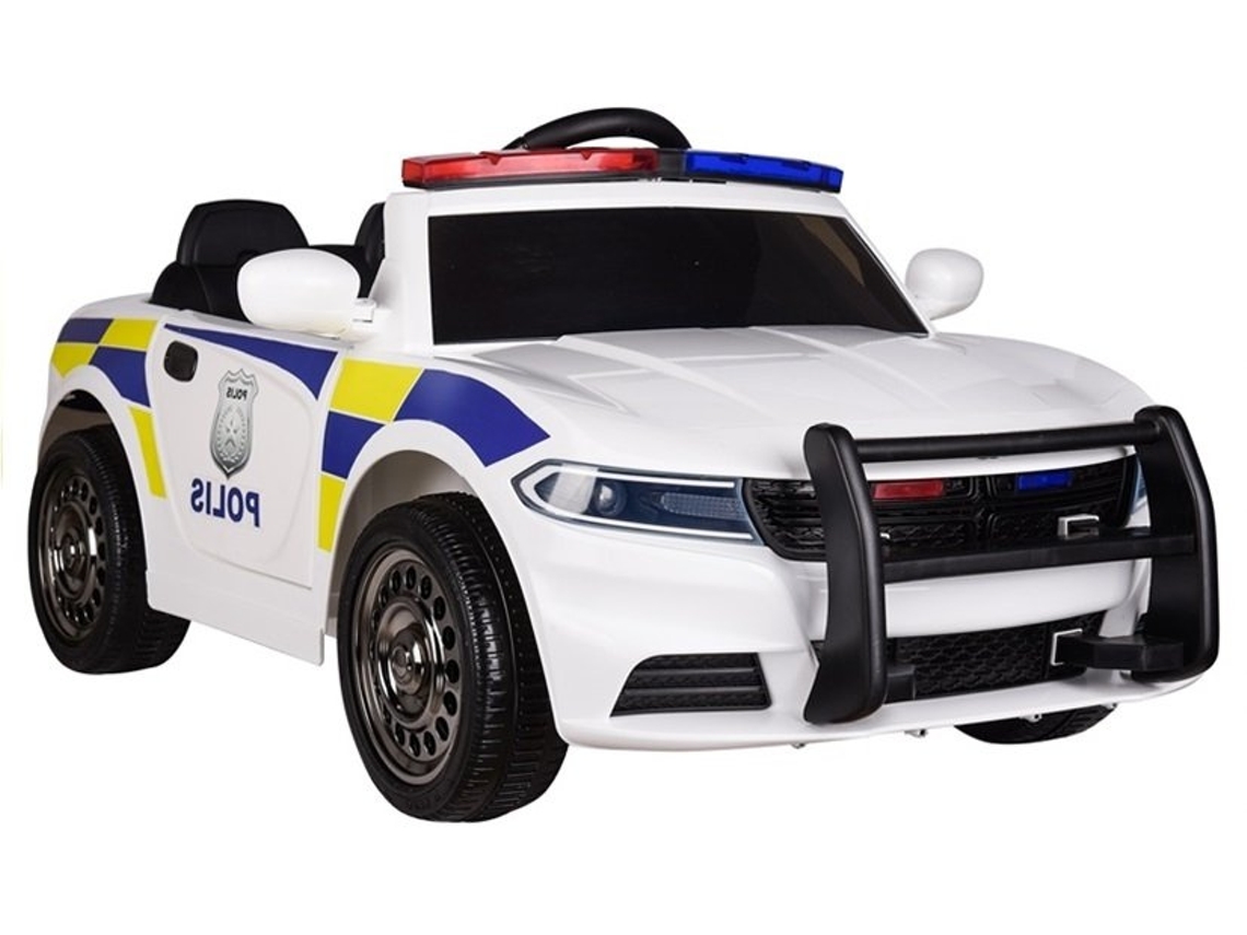 Coche de policía eléctrico blanco B.active