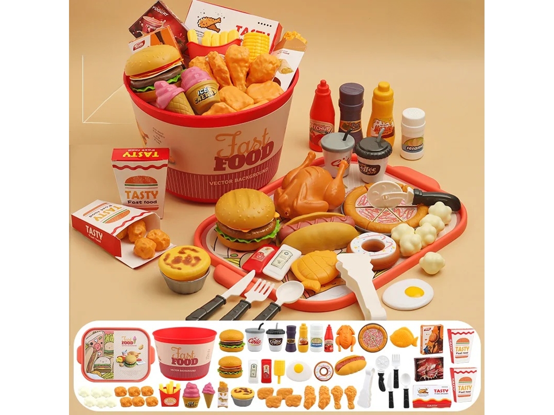 Juego de cocina infantil Mdug (80 piezas)