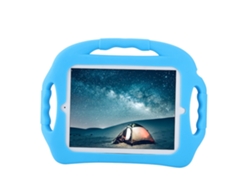 Funda protectora de silicona anticaídas para niños, iPad 2/3/4, color dorado claro (azul)