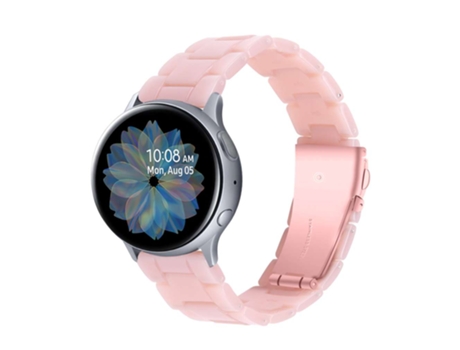 Correa Resina Luxury Rosa Ticwatch Pro