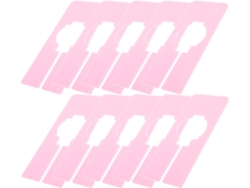 Juego de 10 separadores de ropa de plástico, duraderos, resistentes a roturas y al desgaste, ideales para guardar abrigos y vestidos - GOKOCO