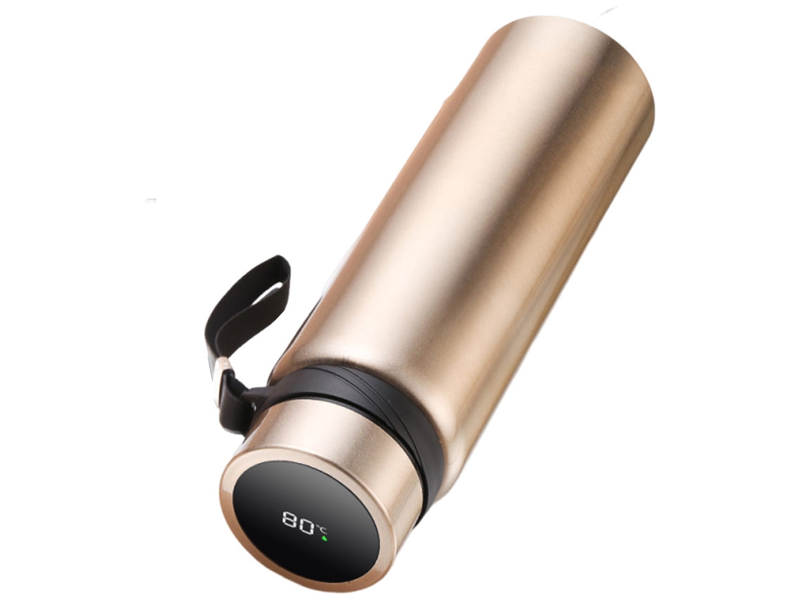 KOFIHETY Taza térmica inteligente de acero inoxidable 304 con gran capacidad, pantalla de temperatura y diseño profesional ideal como regalo