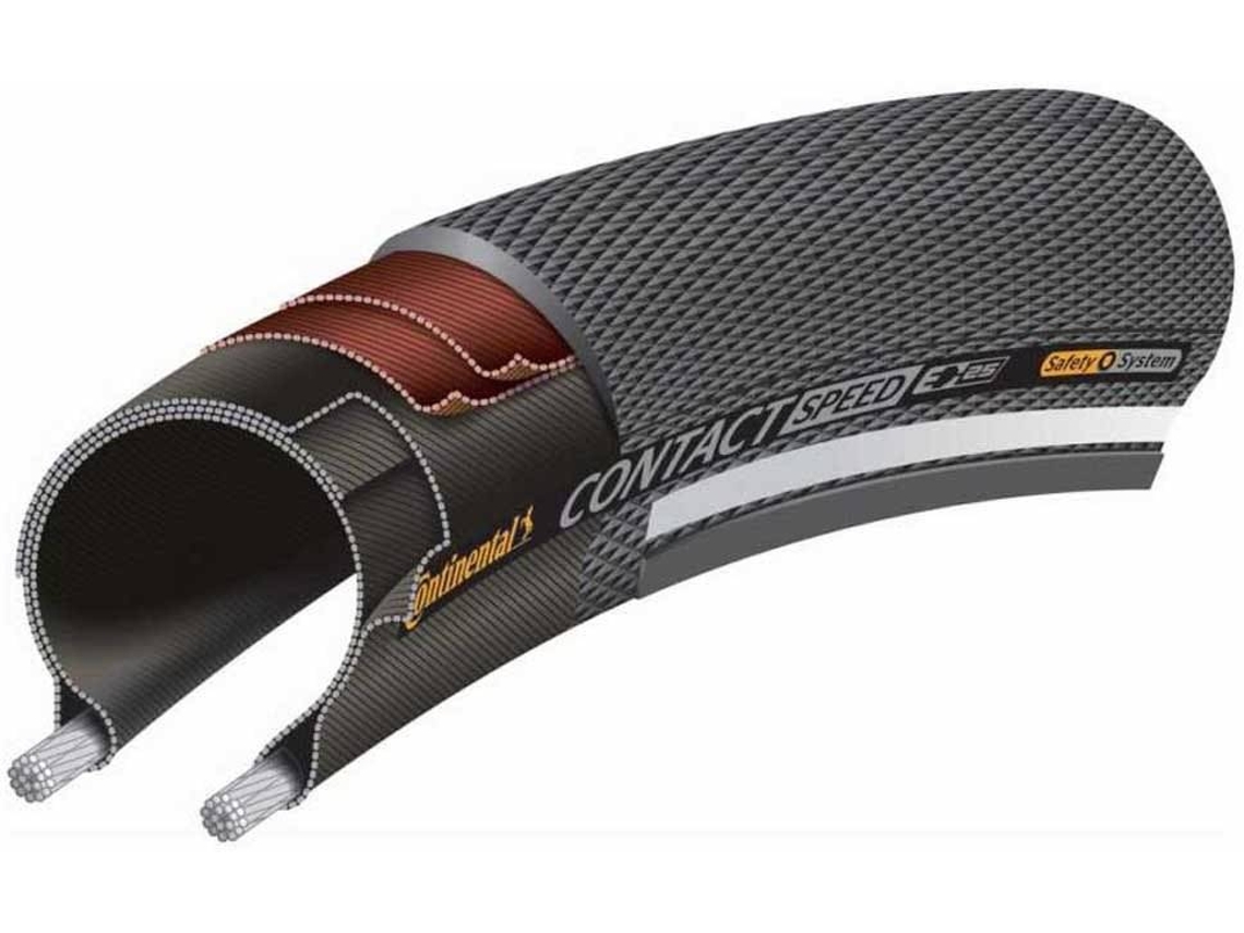 Neumático para Ciclismo Estrada CONTINENTAL Estrada Contact Speed