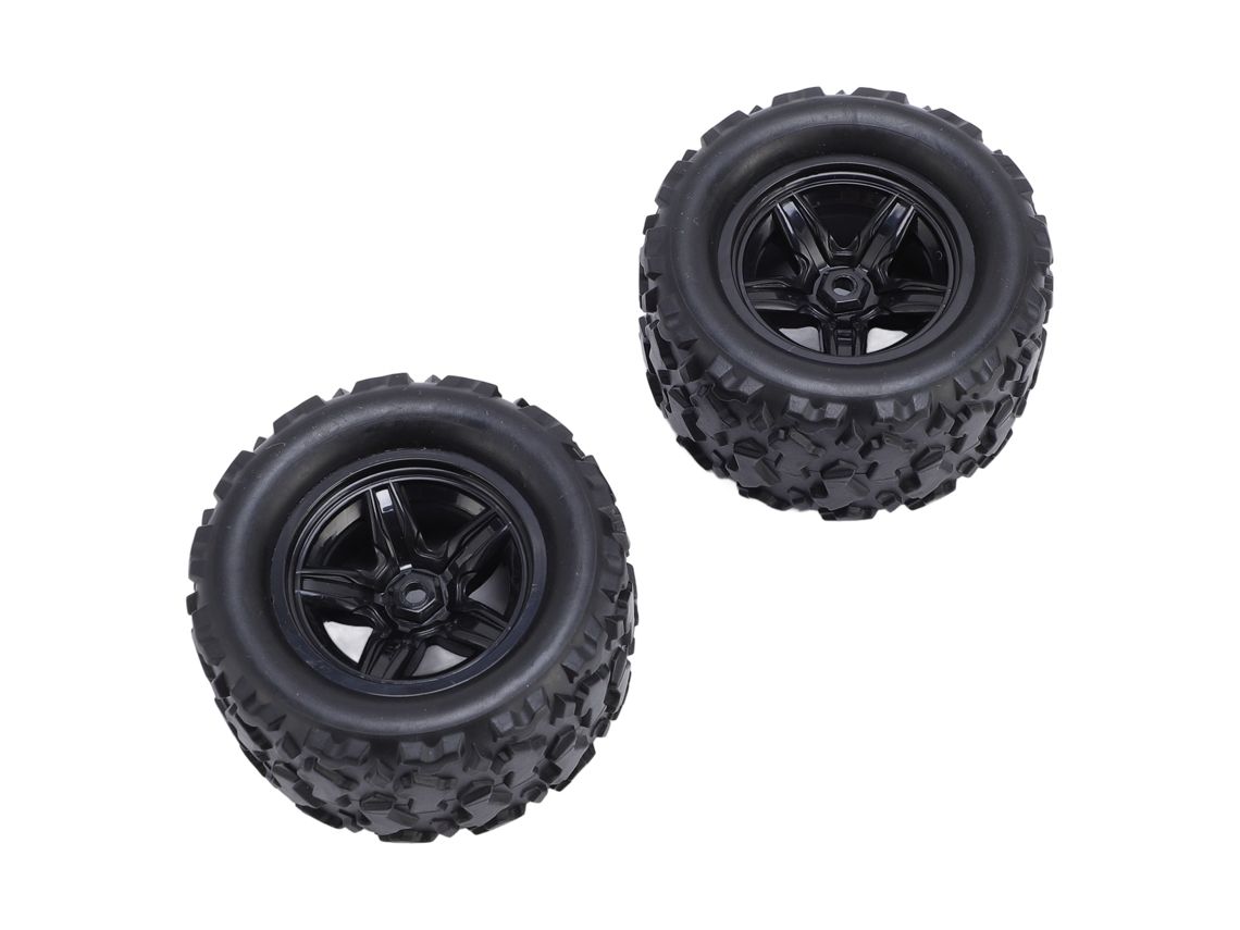 Neumáticos De Goma Para Coches Rc Escala 1:18 Para Hs 18301 18302 18303 18304 18311 18312 18313 18314 (2 Unidades)