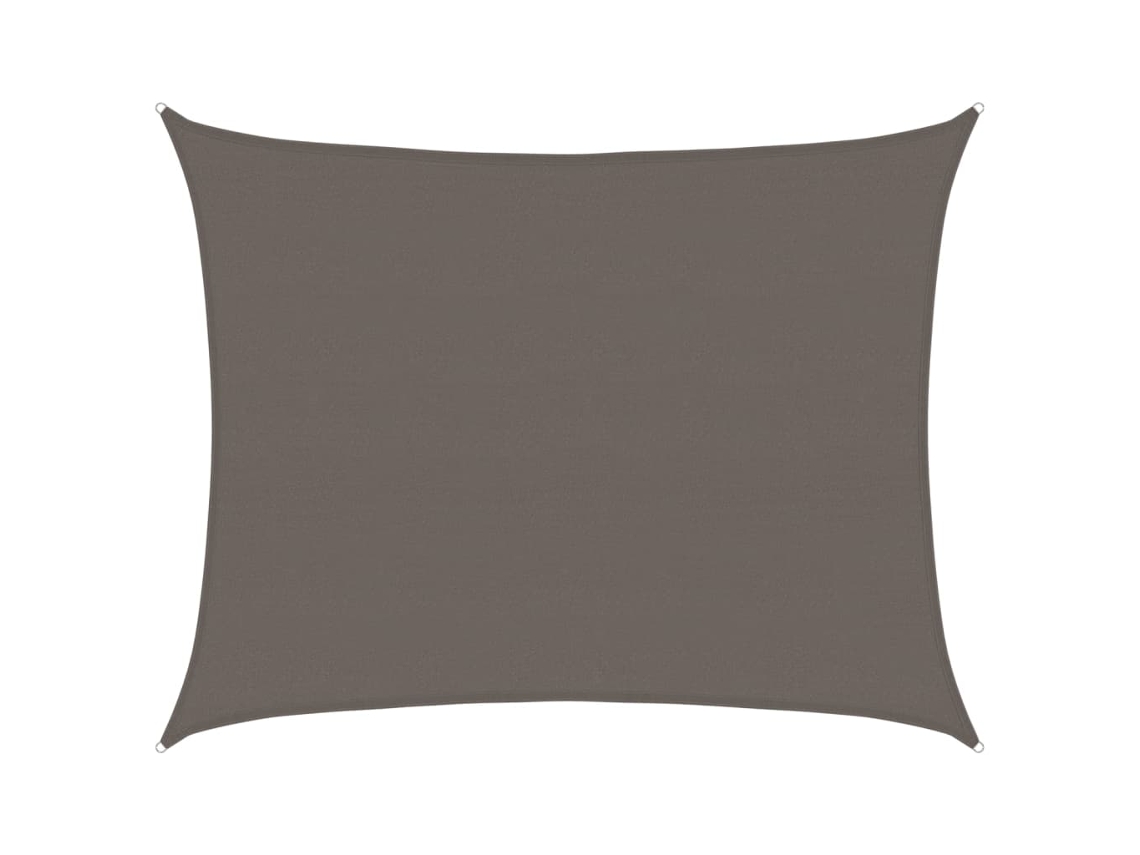 Maison Exclusive - Toldo De Vela Gris Antracita Hdpe 160 G/m² 6x8 M