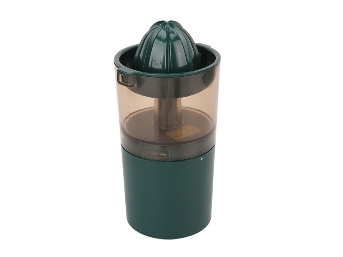 HURRISE Exprimidor Mini Exprimidor Verde Prensa Doméstica Máquina Exprimidora Extra 30% Exprimidor para Cítricos Limón Lima Dc3.7V