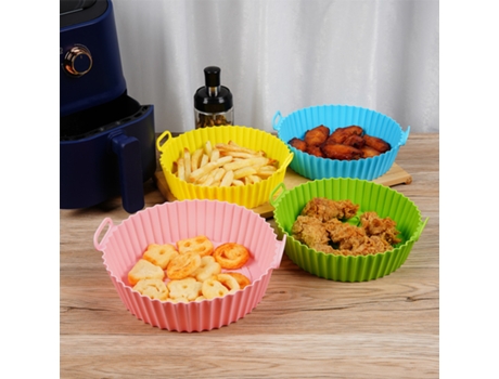 Utensilios para hornear de silicona para freidora de aire 8IN 2pcs COOLWW12