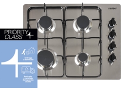 Placa de Gas SAUBER SEGN02 (Gas Natural - Inox)