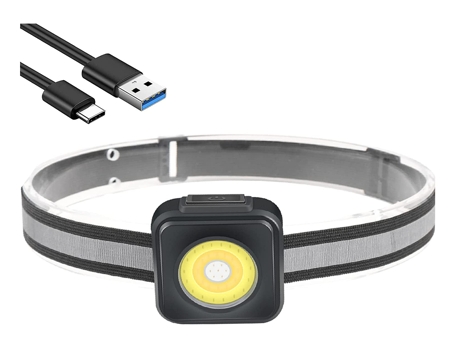 BISBISOUS Linterna Frontal Led Recargable 1200 Lúmenes Altos Linterna Frontal Roja Cob Linterna Frontal Led Súper Brillante 4 Modos Impermeable Neg...