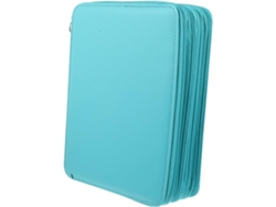 Estuche de gran capacidad para lápices de arte, estuche multiusos con compartimentos, organizador portátil.