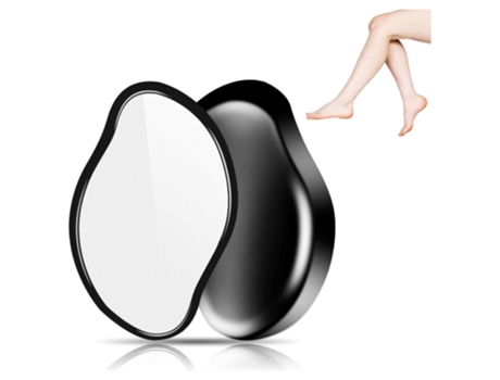 BISBISOUS Yk-52 Depiladora de Cristal Reutilizable para Herramienta de Depilación Mágica Negro