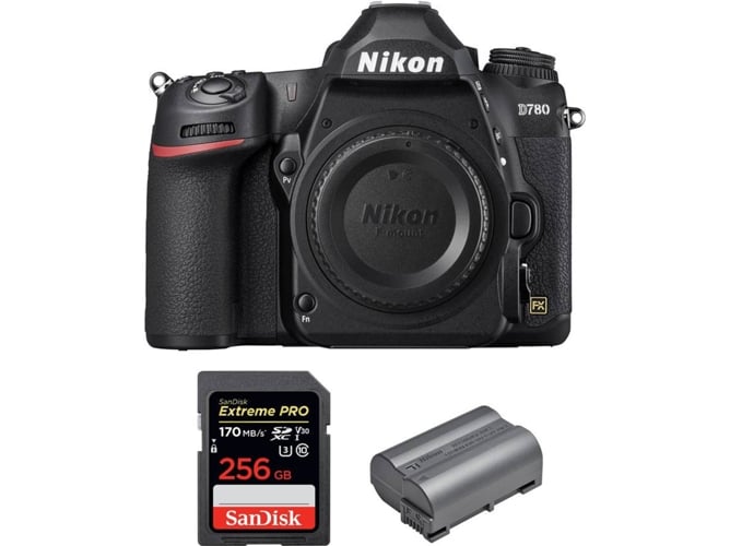 Kit Cámara Mirrorless NIKON Nikon D780 + SanDisk 256GB + Nikon EN-EL15b