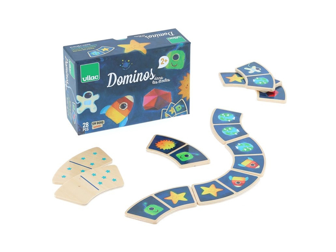 Jogo de Mesa VILAC Dominoes In The Stars (2 Anos)