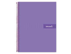 Cuaderno LIDERPAPEL Crafty Séries 90g/m² Morado (A5)