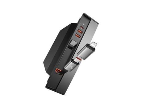 T-Space Hub para Tesla Con Cable Usb-C Retráctil de 45 W BASEUS