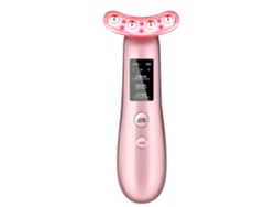 Masajeador eléctrico para ojos y rostro, reafirmante, antiarrugas, antiedad, color rosa Chennnls