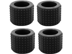 4x Mango De Cubierta Para Suministros De Tatuaje En Silicona De Grado Alimenticio Diámetro 25xh30mm Para