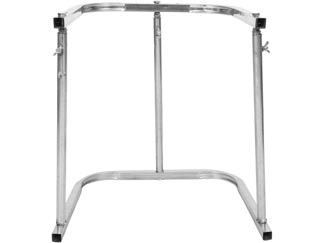 Soporte Plegable Y Portátil Para Cubos De Basura De Exterior Con Estructura Resistente A La Intemperie.