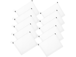 De Estojo Multifuncional Nuobesty Com 10 Peças, Caixa De Armazenamento Transparente Para Lápis.