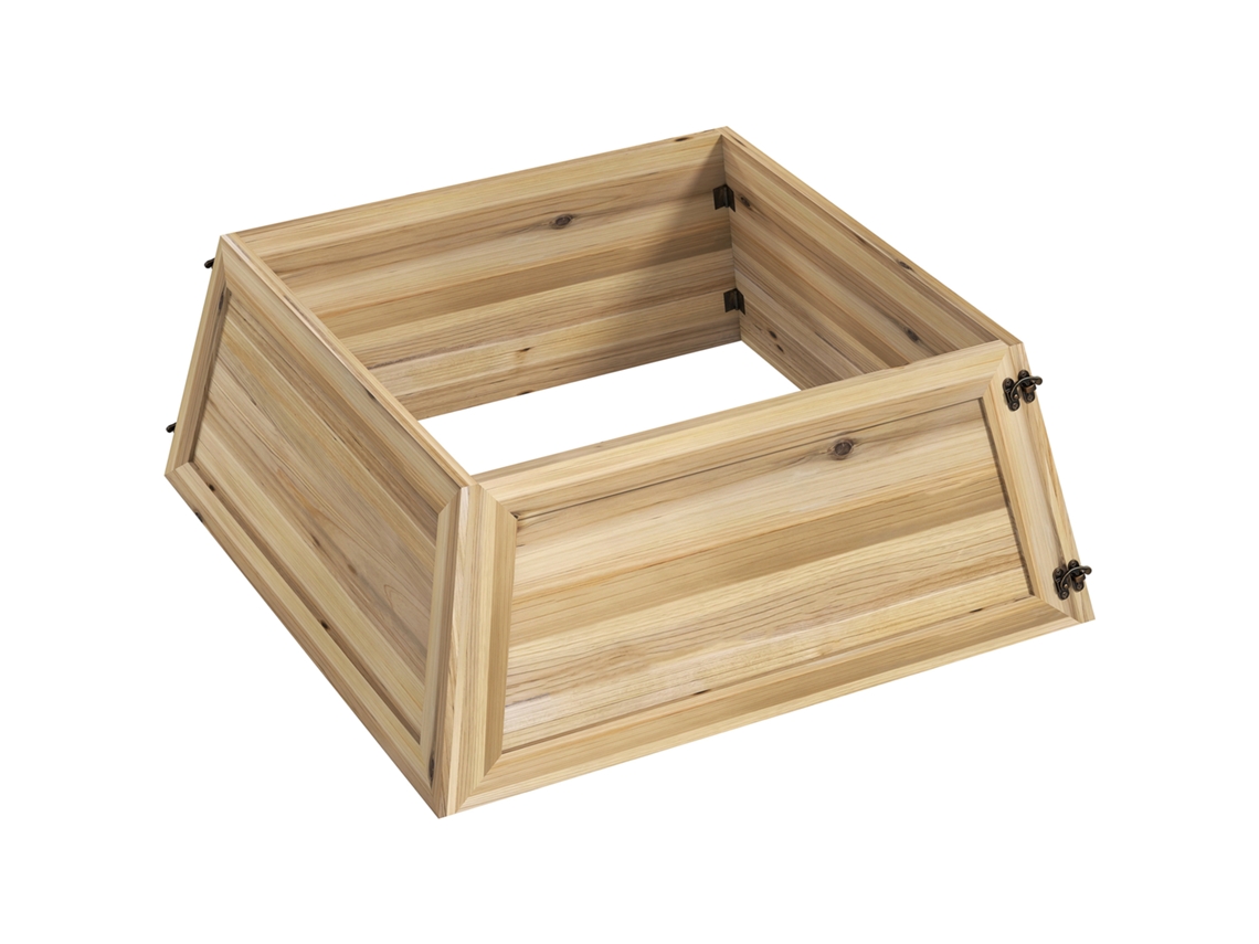 Falda Árbol Navidad 65 Cm Madera Abeto Decoración Natural