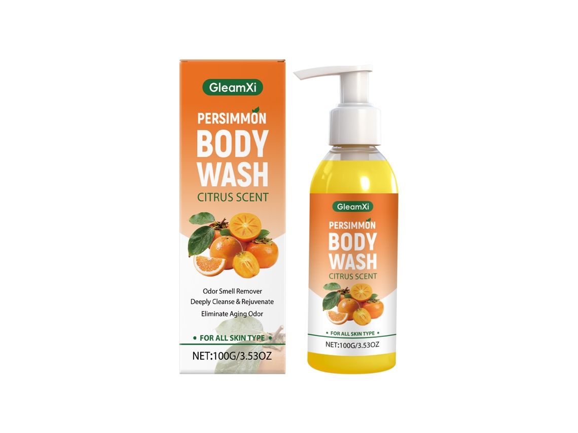 Gel de ducha refrescante de caqui
