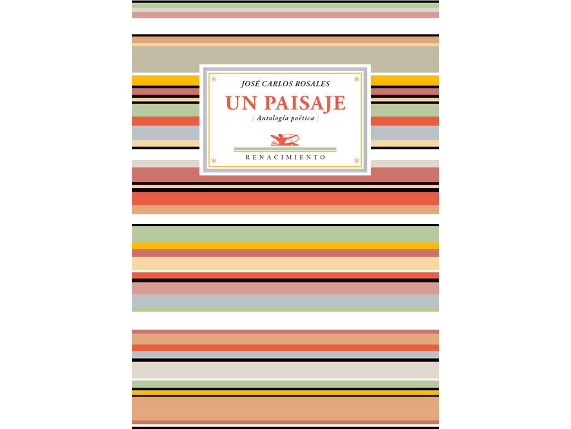 Libro Un Paisaje de Josè Carlos Rosales (Español)