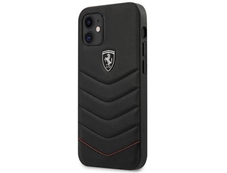 Funda Apple iPhone 12 Mini FERRARI Anti-Choque (Negro)