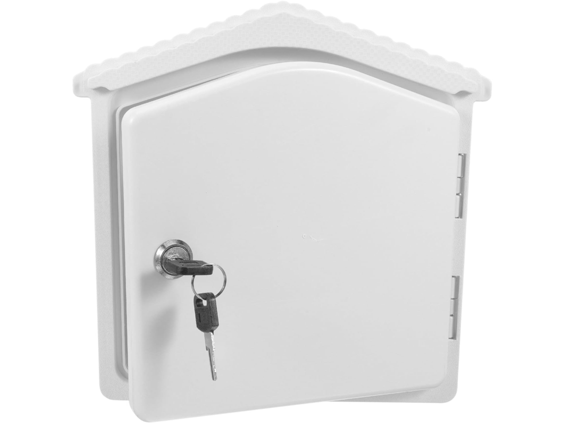 Caja De Leche De Plástico Para Montaje En Pared Con Cerradura, Capacidad Adecuada