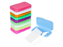 Tiras de ortodoncia cómodas, cera protectora fácil de adherir para alineadores y brackets, tiras de cera de grado alimenticio.