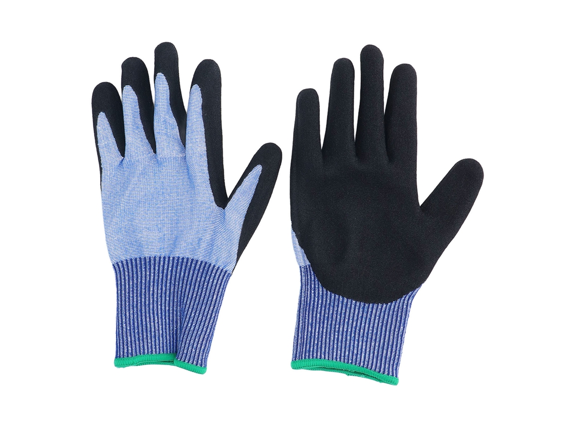 Guantes De Trabajo Resistentes A Cortes A7 Con Hilo De Acero Antideslizantes Universales Talla L