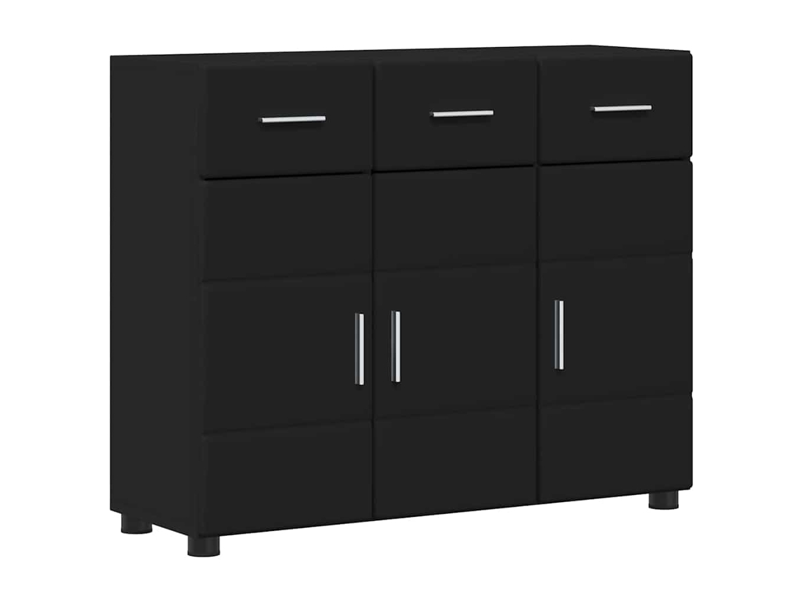 Aparador | Florin Black Buffet 88,5 x 30,5 x 73 cm Madera tratada