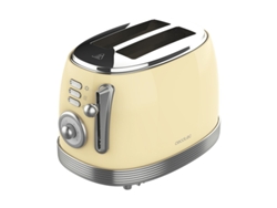 Tostadora CECOTEC Vintage 800 light yellow (850 W)