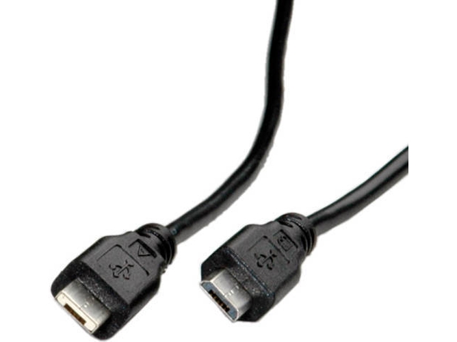 Cable USB ROLINE (USB - 1.8 m - Negro)
