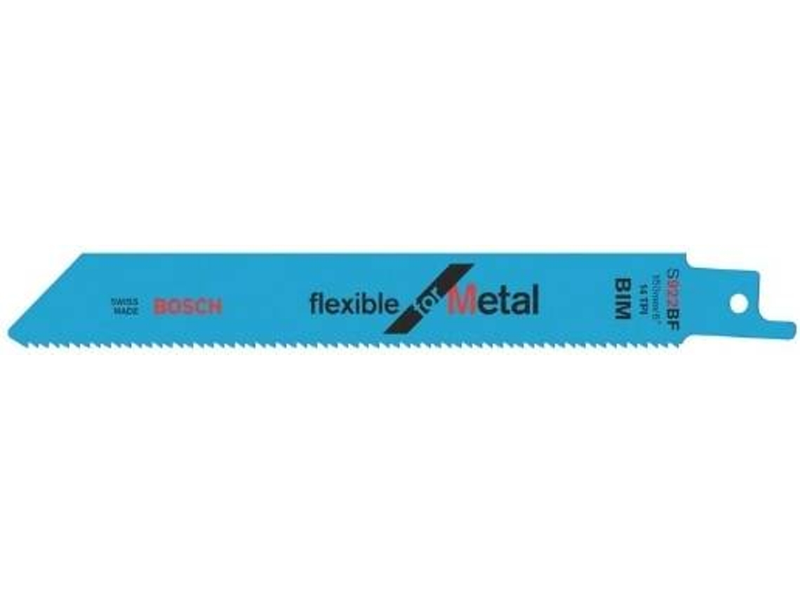 Hoja de Sierra Sable BOSCH S 922 Bf Flexible para Metal