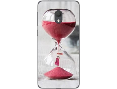 Carcasa Alcatel 1C (2019) TUMUNDOSMARTPHONE Reloj Multicolor